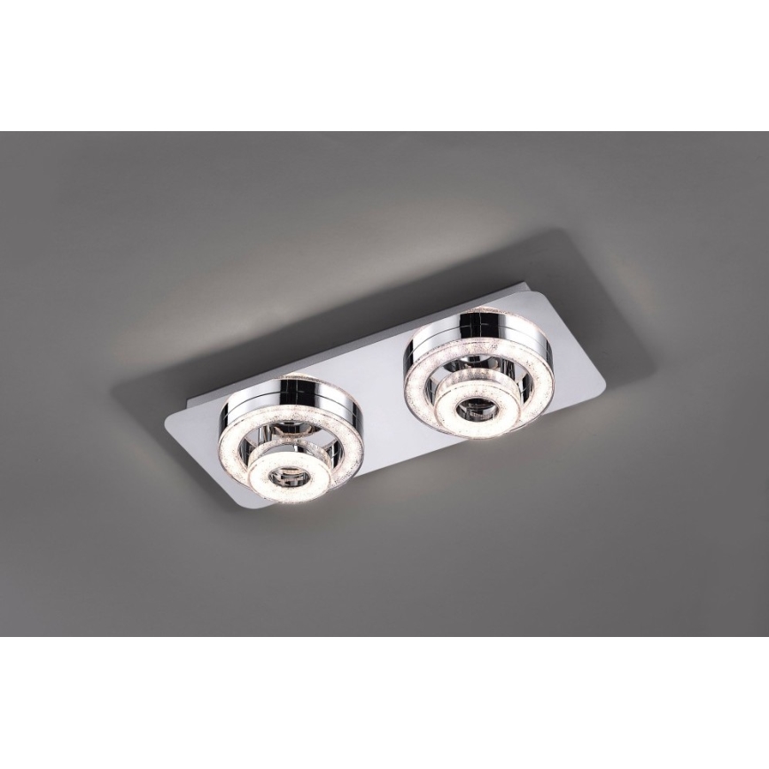 Leuchten Direkt 14521-17 - LED Stropní svítidlo TIM 2xLED/2,8W/230V + 2xLED/3,1W