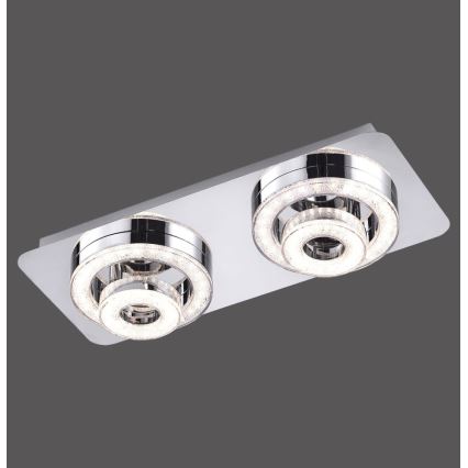 Leuchten Direkt 14521-17 - LED Stropní svítidlo TIM 2xLED/2,8W/230V + 2xLED/3,1W