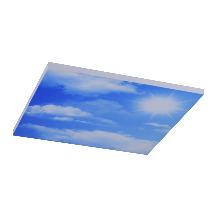 Leuchten Direkt 14600-16 - LED Stmívatelné stropní svítidlo CLOUD LED/35W/230V + dálkové ovládání