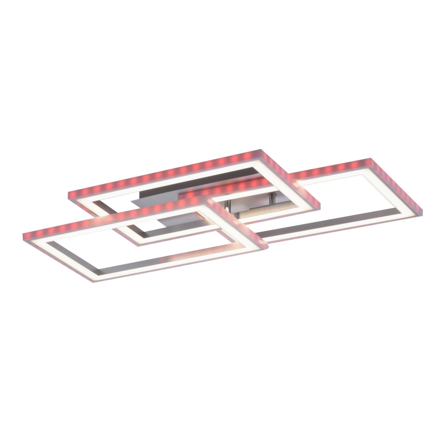 Leuchten Direkt 14636-55 - LED RGB Stmívatelné stropní svítidlo FELIX LED/35W/230V + dálkové ovládání