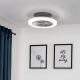 Leuchten Direkt 14645-55 - LED Svítidlo s ventilátorem LEONARD LED/27W/230V