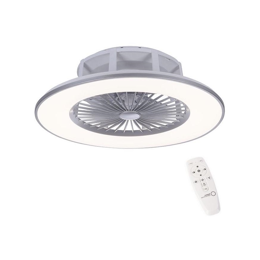 Leuchten Direkt 14646-55 - LED Stmívatelné stropní svítidlo s ventilátorem MICHAEL LED/29W/230V + dálkové ovládání