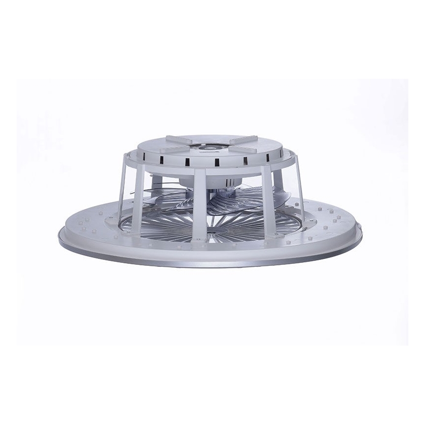 Leuchten Direkt 14646-55 - LED Stmívatelné stropní svítidlo s ventilátorem MICHAEL LED/29W/230V + dálkové ovládání