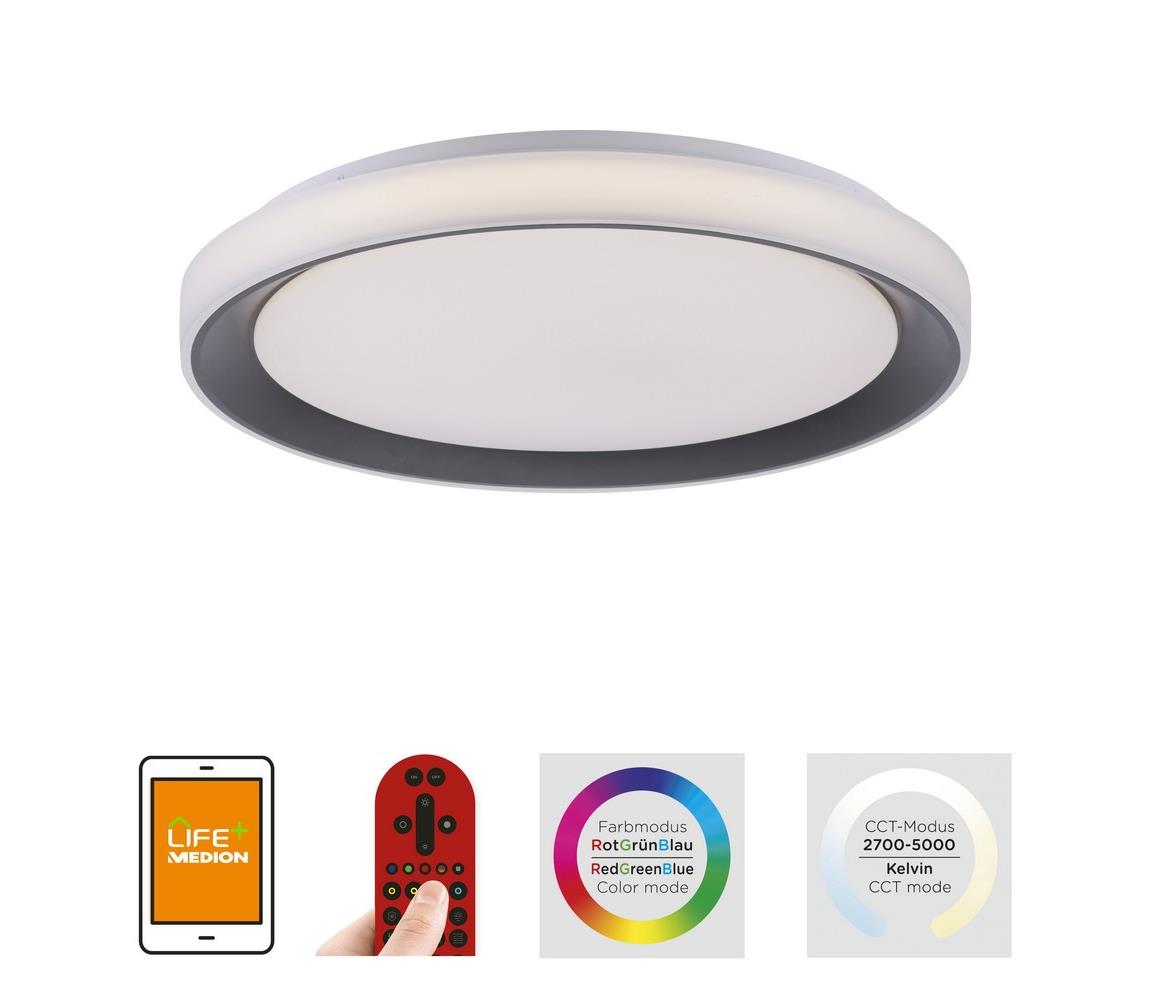 Leuchten Direkt Leuchten Direkt 14659-18 - LED RGB Stmívatelné svítidlo LOLA LED/24W/230V + DO 