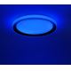 Leuchten Direkt 14659-18 - LED RGB Stmívatelné stropní svítidlo LOLA LED/24W/230V + dálkové ovládání