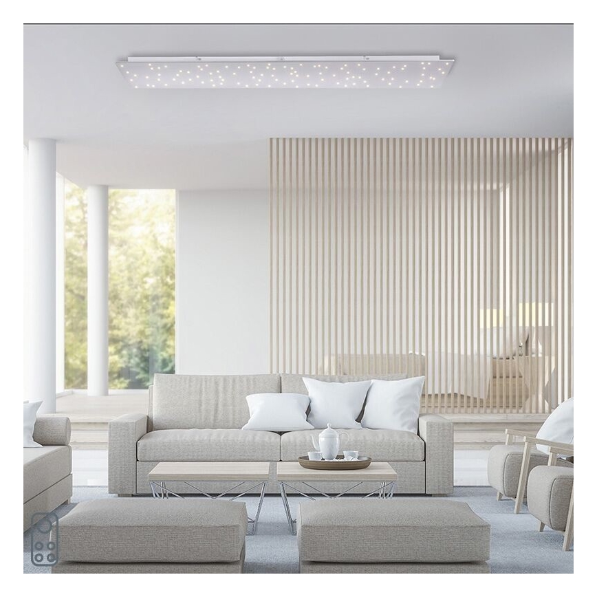 Leuchten Direkt 14672-55 - LED Stmívatelné stropní svítidlo SPARKLE LED/18W/230V 2700-5000K + dálkové ovládání