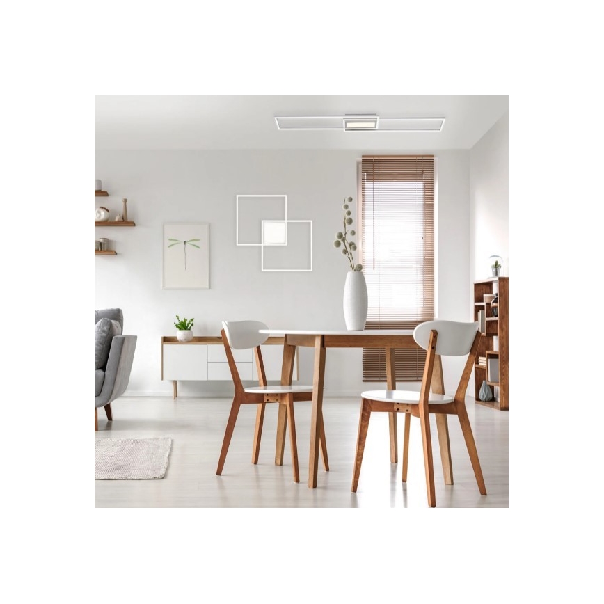 Leuchten Direkt 14711-55 - LED Stmívatelné stropní svítidlo ASMIN LED/42W/230V 3000-5000K + dálkové ovládání