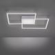 Leuchten Direkt 14712-55-LED Stmívatelný přisazený lustr ASMIN LED/42W/230V 3000-5000K + dálkové ovládání