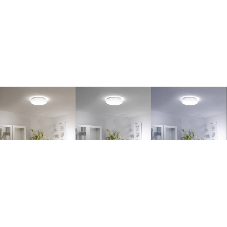 Leuchten Direkt 14742-16 - LED RGB Stmívatelné stropní svítidlo JUPI LOLASMART LED/18W/230V Tuya 2700-5000K + dálkové ovládání
