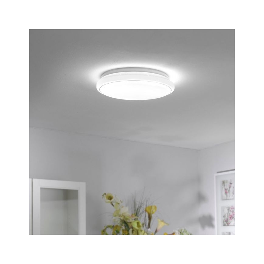 Leuchten Direkt 14744-16 - LED RGB Stmívatelné stropní svítidlo  JUPI LOLASMART LED/32W/230V + dálkové ovládání