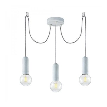 Leuchten Direkt 14776-22 - Lustr na lanku TURN ME 3xE27/60W/230V pavouk