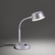 Leuchten Direkt 14825-21 - LED Stolní lampa ENISA 1xLED/3,5W/230V stříbrná