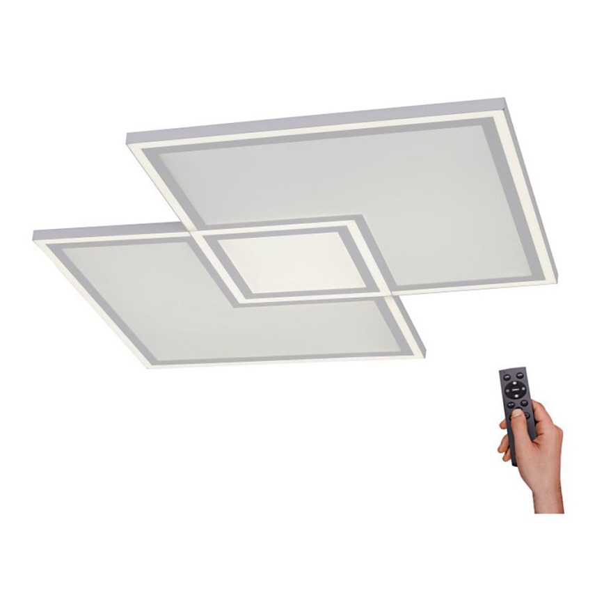 Leuchten Direkt 14855 - 16-LED Stmívatelné stropní svítidlo EDGING LED/51W/230V 2700-5000K + dálkové ovládání