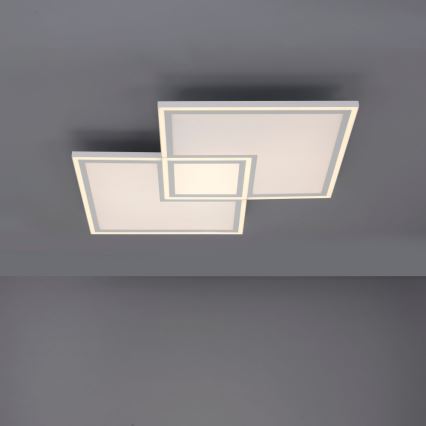 Leuchten Direkt 14855 - 16-LED Stmívatelné stropní svítidlo EDGING LED/51W/230V 2700-5000K + dálkové ovládání