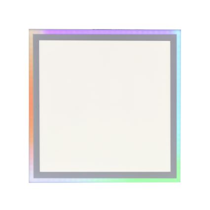 Leuchten Direkt 14900-16 - LED RGB Stmívatelné stropní svítidlo EDGING LED/24W/230V + dálkové ovládání