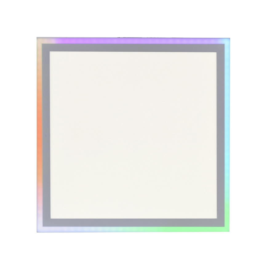 Leuchten Direkt 14900-16 - LED RGB Stmívatelné stropní svítidlo EDGING LED/24W/230V + dálkové ovládání