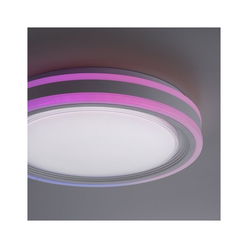 Leuchten Direkt 15152-16 - LED RGBW Stmívatelné stropní svítidlo SPHERIC LED/18W/230V + dálkové ovládání