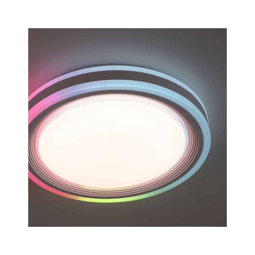 Leuchten Direkt 15152-16 - LED RGBW Stmívatelné stropní svítidlo SPHERIC LED/18W/230V + dálkové ovládání