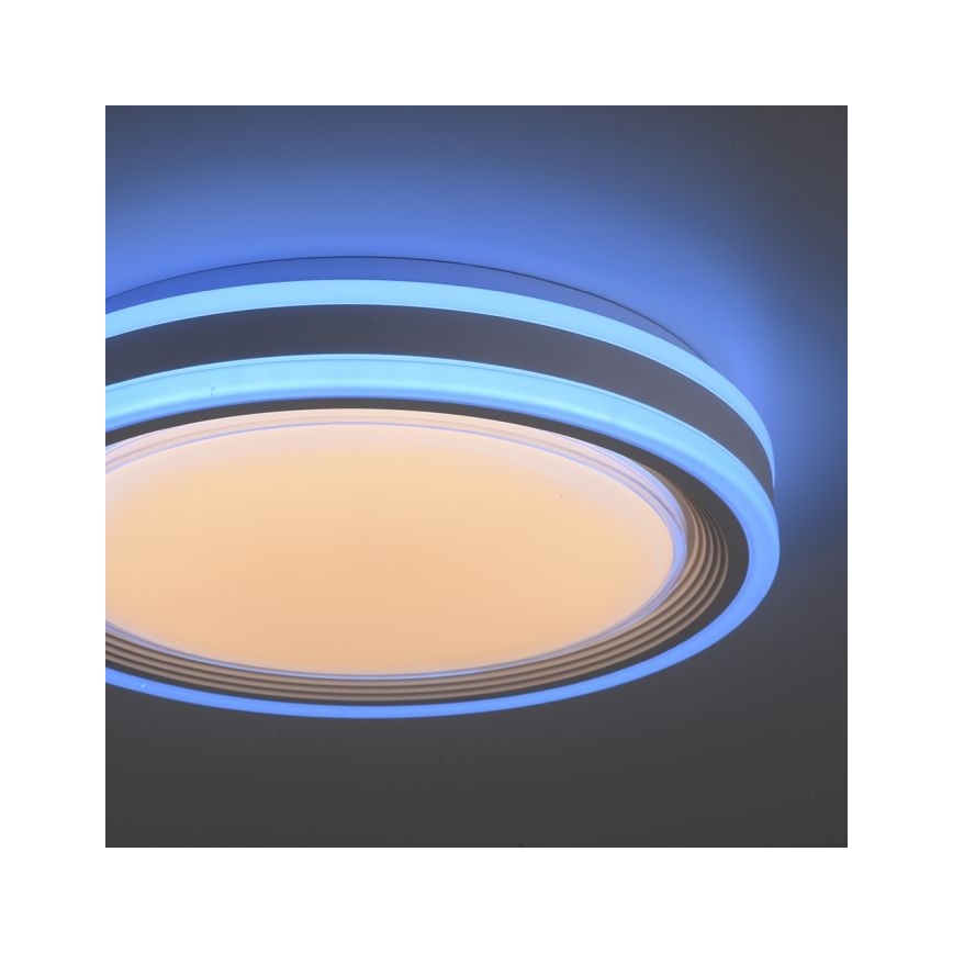 Leuchten Direkt 15152-16 - LED RGBW Stmívatelné stropní svítidlo SPHERIC LED/18W/230V + dálkové ovládání