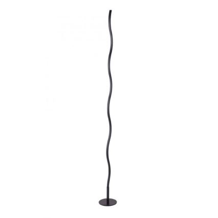 Leuchten Direkt 15168-18 - LED Stojací lampa WAWE LED/12W/230V černá