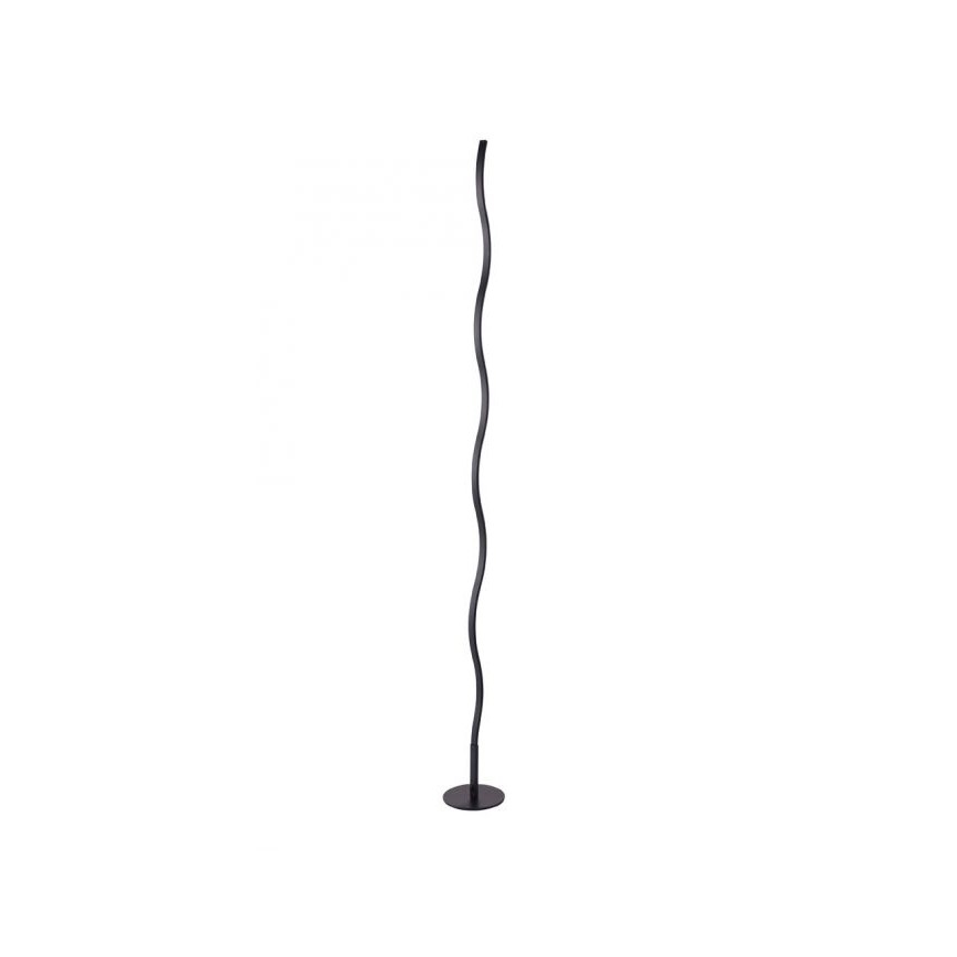 Leuchten Direkt 15168-18 - LED Stojací lampa WAWE LED/12W/230V černá