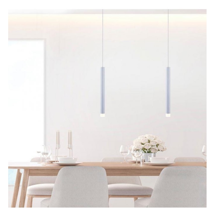 Leuchten Direkt 15202-95 - LED Lustr na lanku BRUNO LED/4,8W/230V