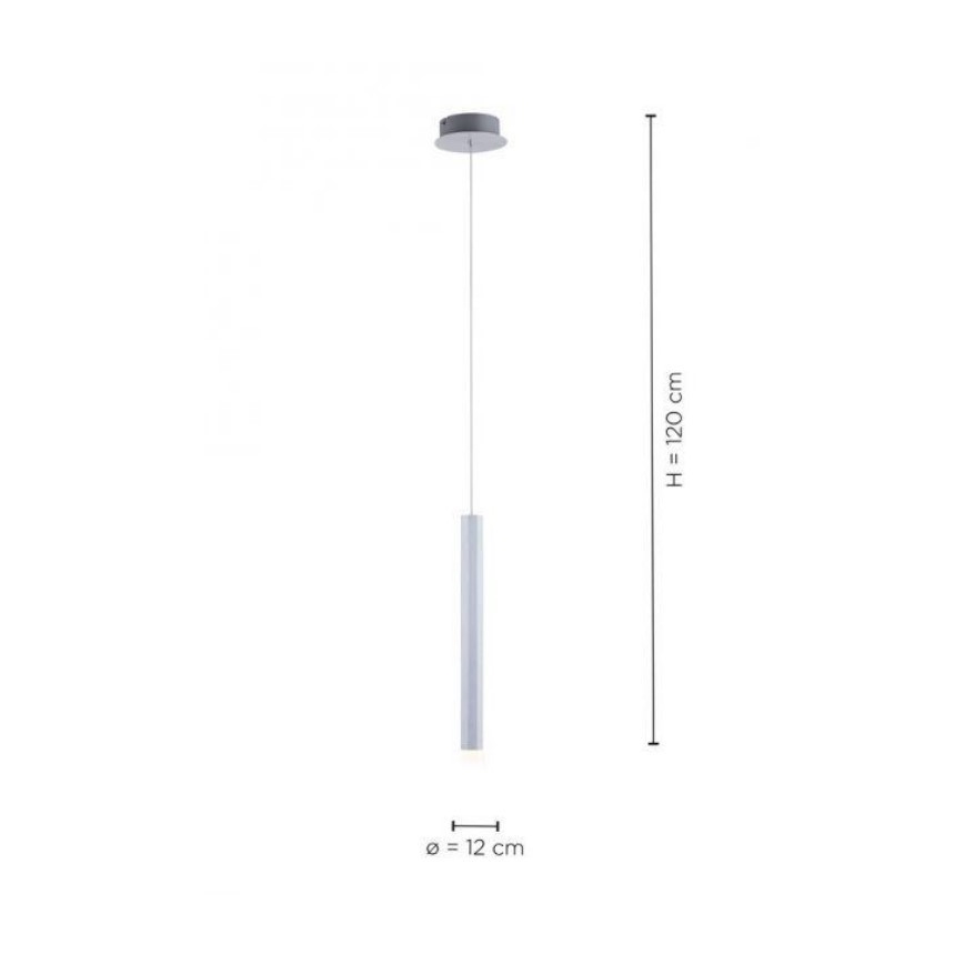 Leuchten Direkt 15202-95 - LED Lustr na lanku BRUNO LED/4,8W/230V