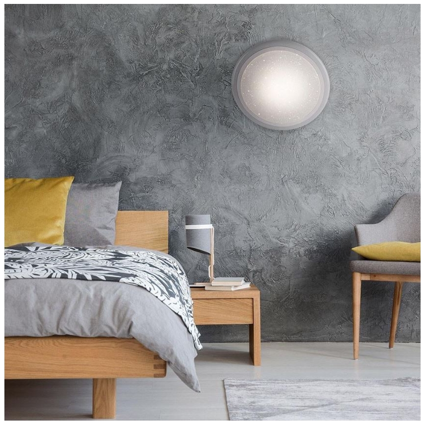 Leuchten Direkt 15220-16 - LED RGB Stmívatelné stropní svítidlo LUISA LED/28W/230V + dálkové ovládání