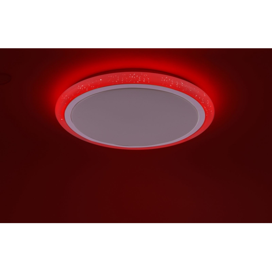 Leuchten Direkt 15230-16 - LED RGB Stmívatelné stropní svítidlo LUISA LED/42W/230V 3000-6400K + dálkové ovládání