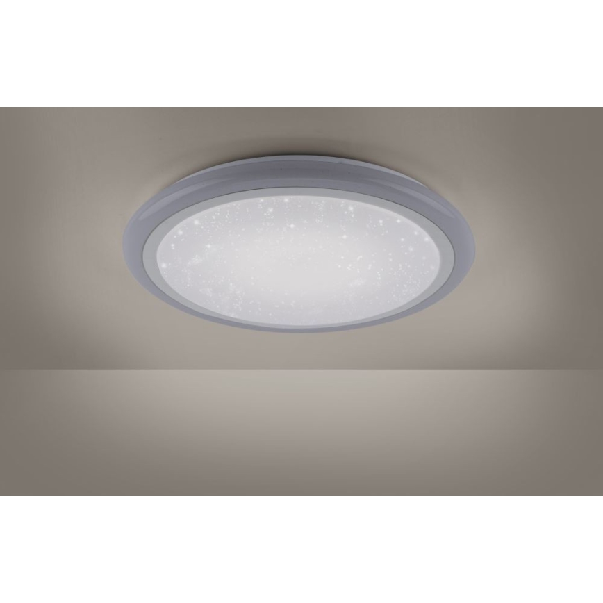 Leuchten Direkt 15230-16 - LED RGB Stmívatelné stropní svítidlo LUISA LED/42W/230V 3000-6400K + dálkové ovládání