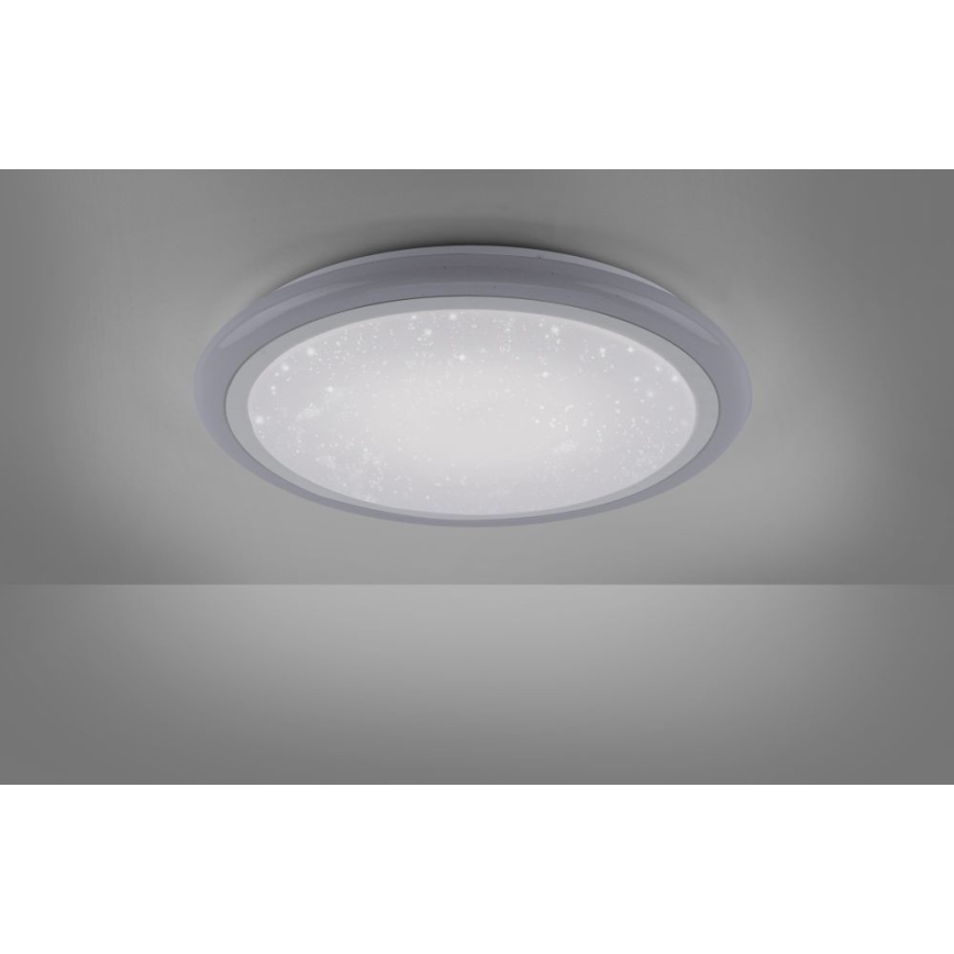 Leuchten Direkt 15230-16 - LED RGB Stmívatelné stropní svítidlo LUISA LED/42W/230V 3000-6400K + dálkové ovládání