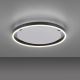 Leuchten Direkt 15391-13 - LED Stmívatelné stropní svítidlo RITUS LED/20W/230V černá