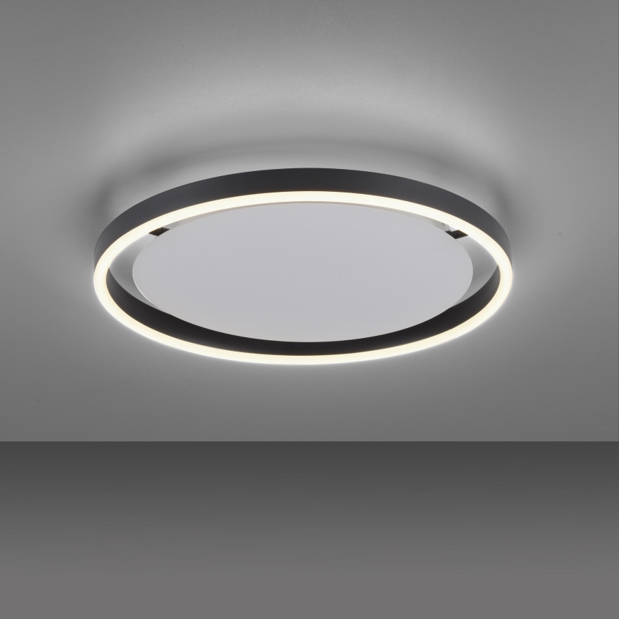 Leuchten Direkt 15391-13 - LED Stmívatelné stropní svítidlo RITUS LED/20W/230V černá