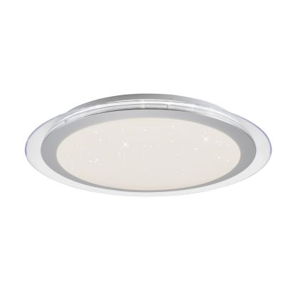 Leuchten Direkt 15411-21- LED RGB Stmívatelné stropní svítidlo CYBA LED/26W/230V + dálkové ovládání