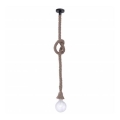Leuchten Direkt 15481-18 - Lustr na lanku ROPE 1xE27/60W/230V