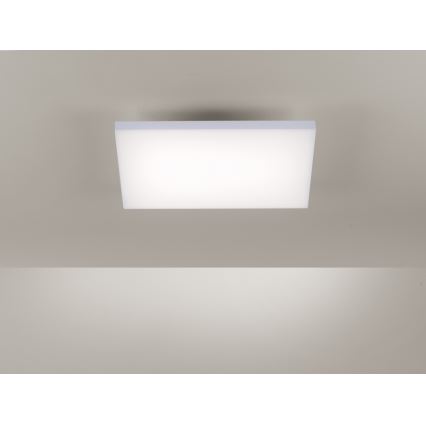 Leuchten Direkt 15551-16 - LED Stmívatelné stropní svítidlo CANVAS LED/24W/230V + dálkové ovládání