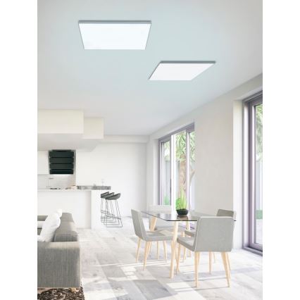 Leuchten Direkt 15552-16 - LED Stmívatelné stropní svítidlo CANVAS LED/40W/230V 2700-5000K + dálkové ovládání