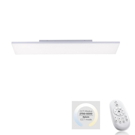 Leuchten Direkt 15553-16 - LED Stmívatelné stropní svítidlo CANVAS LED/20W/230V + dálkové ovládání