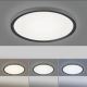 Leuchten Direkt 15571-18 - LED Stmívatelné stropní svítidlo FLAT LED/23,5W/230V 2700-5000K + dálkové ovládání