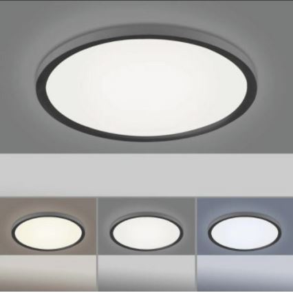 Leuchten Direkt 15571-18 - LED Stmívatelné stropní svítidlo FLAT LED/23,5W/230V 2700-5000K + dálkové ovládání