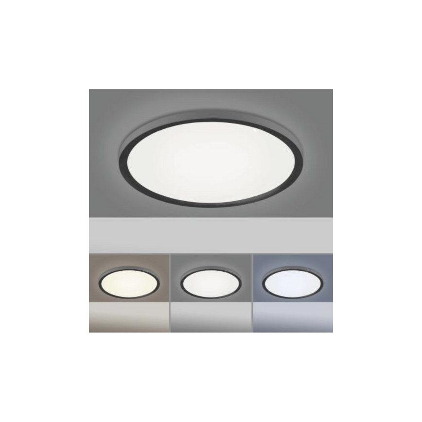 Leuchten Direkt 15571-18 - LED Stmívatelné stropní svítidlo FLAT LED/23,5W/230V 2700-5000K + dálkové ovládání