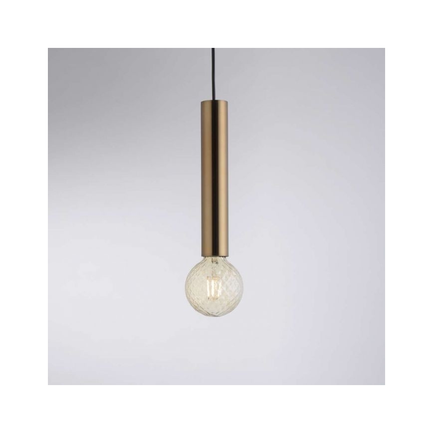 Leuchten Direkt 15618-60 - Lustr na lanku BRUNA 3xE27/60W/230V mosaz