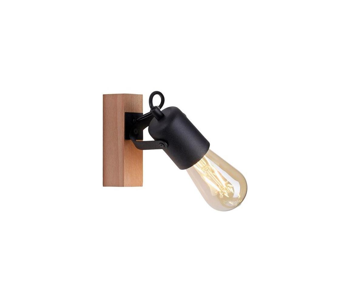 Leuchten Direkt Leuchten Direkt 15631-18 - Nástěnné bodové svítidlo CANOP 1xE27/60W/230V W3072