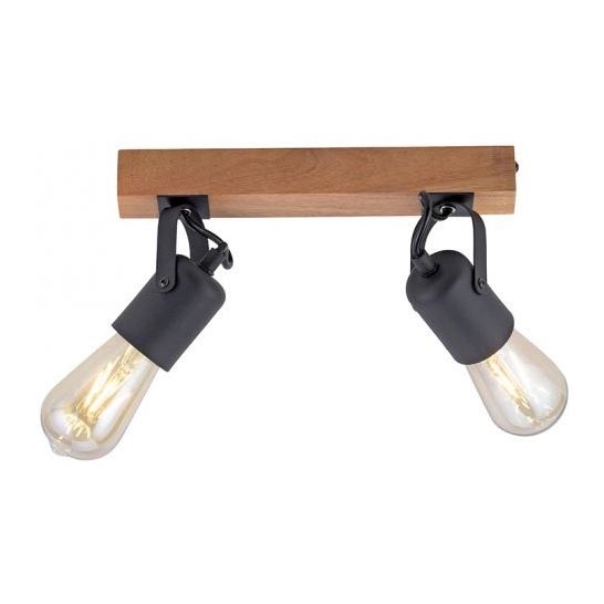 Leuchten Direkt 15632-18 - Bodové svítidlo CANOP 2xE27/60W/230V