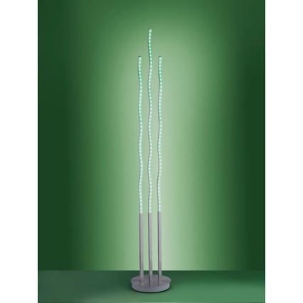 Leuchten Direkt 16268-55 - LED RGB Stmívatelná stojací lampa WAVE LED/31W/230V + dálkové ovládání