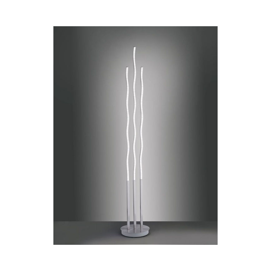Leuchten Direkt 16268-55 - LED RGB Stmívatelná stojací lampa WAVE LED/31W/230V + dálkové ovládání