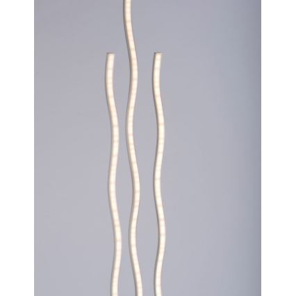 Leuchten Direkt 16268-55 - LED RGB Stmívatelná stojací lampa WAVE LED/31W/230V + dálkové ovládání