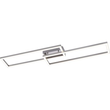 Leuchten Direkt 16430-55 - LED RGBW Stmívatelné stropní svítidlo MAXI 2xLED/18W/230V 2700-5000K matný chrom + dálkové ovládání