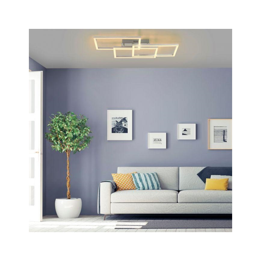 Leuchten Direkt 16431-55 - LED RGB Stmívatelný přisazený lustr MAXI LED/27W/230V + dálkové ovládání