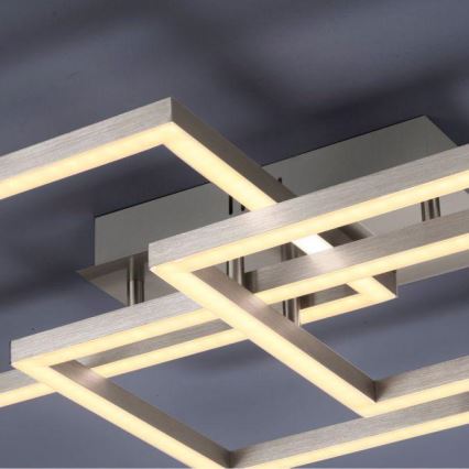 Leuchten Direkt 16431-55 - LED RGB Stmívatelný přisazený lustr MAXI LED/27W/230V + dálkové ovládání
